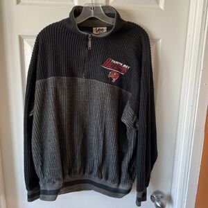 Vintage Lee Sport Tampa Bay Buccaneers Men’s Size L Pullover 1/4 Zip Sweatshirt